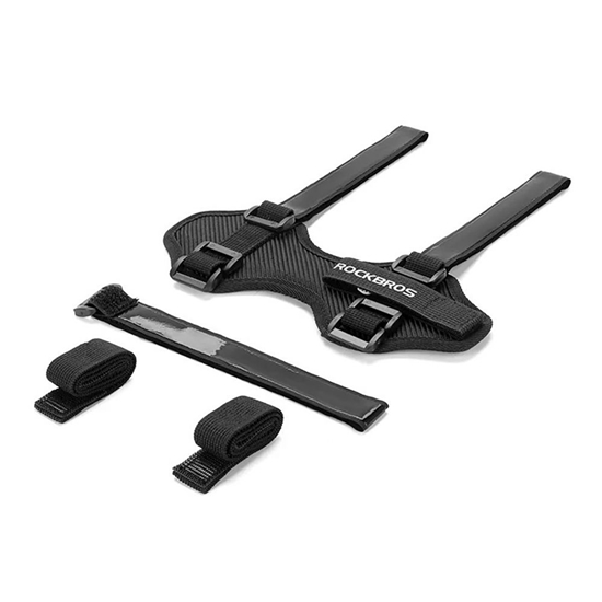 Изображение Rockbros 50210064001 bicycle strap with Velcro for