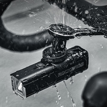 Attēls no Uchwyt rowerowy do Garmin kamery GoPro lampki przedniej - czarny Uchwyt rowerowy do Garmin kamery GoPro lampki przedniej - czarny