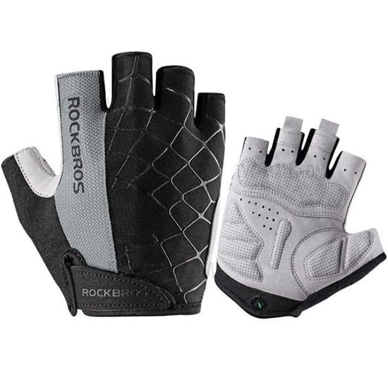 Изображение Rockbros S109GR cycling gloves, size L - gray