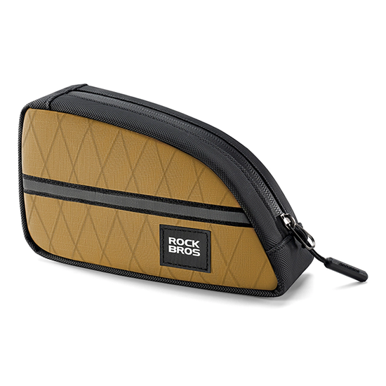 Picture of Rockbros Triangle Bike Frame Bag 0.8l - Brown
