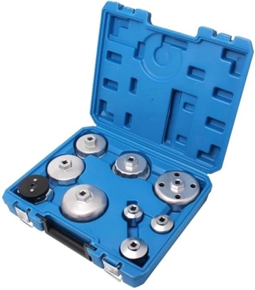 Attēls no Rockforce Zestaw cigaczy filtrów oleju 3/8", 9prz.