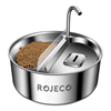 Picture of Rojeco Stainless Steel Pet Water fountain & Feeder 2in1 3.2l Rojeco