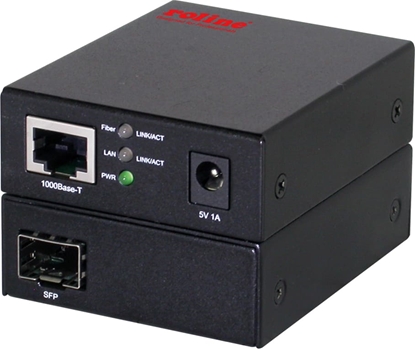 Изображение Roline 10/100/1000Base-T to Dual-speed Fiber Media Converter