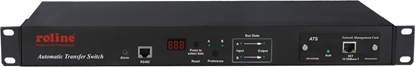 Attēls no Roline 19" Automatic Transfer Switch, 2x C20 to 6x C13/2x C19, 16A