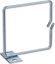 Изображение Roline 19" Cable Manager, 80x80mm, metal, Mounting central, cable entry central