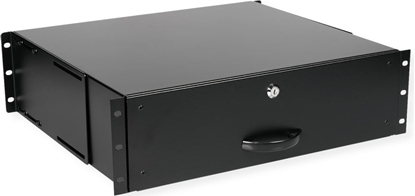 Attēls no Roline 19-inch keyboard drawer 3 U, 400 T lockable black
