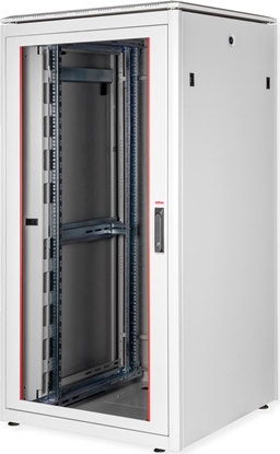 Picture of Roline 19-inch network cabinet Pro 32 U, 800x800 WxD glass door grey