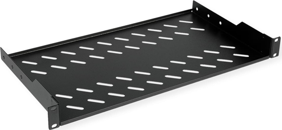 Picture of Roline 19-inch plaukts 1U, 250 T 15 kg melns