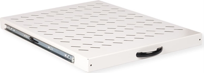 Attēls no Roline 19-inch shelf 1 U, extendable 550 T 25 kg grey