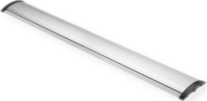 Attēls no Roline 2-Channel Aluminum Floor Cable Cover, 139 x 22 mm, silver, 1.1 m