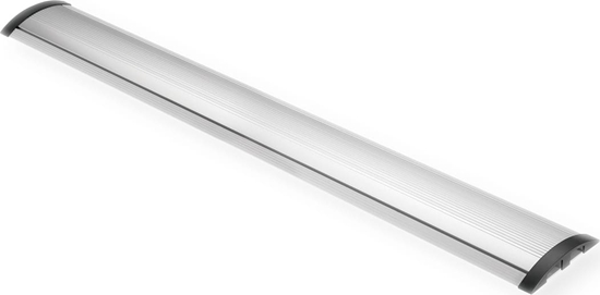 Picture of Roline 2-Channel Aluminum Floor Cable Cover, 139 x 22 mm, silver, 1.1 m