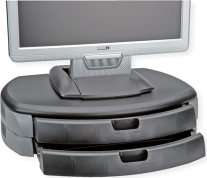 Picture of Roline Dual Monitor/Printer Stand Trend, black