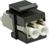 Picture of Roline Fiber Optic Keystone Jack, LC/LC Duplex, Multiode, OM2