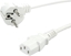 Изображение Roline Green Power Cable, straight IEC Connector, white, 0.8 m