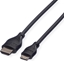 Изображение Roline HDMI High Speed Cable + Ethernet, A - C, M/M, 0.8 m