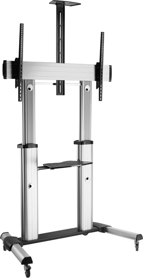 Picture of Roline LCD/TV Mobile Cart, up to 100 kg, silver