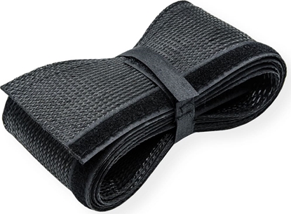 Изображение Roline PVC Cable Conduit, Strap Closing, black, 2.5 m