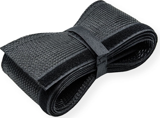 Изображение Roline PVC Cable Conduit, Strap Closing, black, 2.5 m