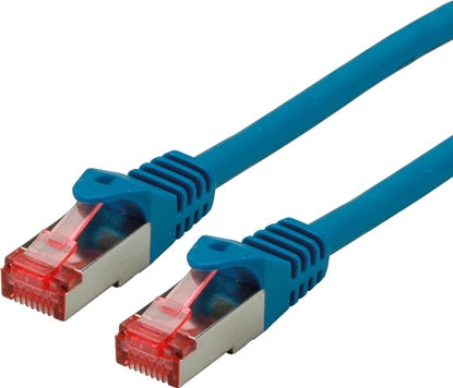 Изображение Roline S/FTP Patch Cord Cat.6 Component Level, LSOH, blue, 3 m