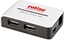Attēls no Roline USB 2.0 Hub "Black and White", 4 Ports, with Power Supply