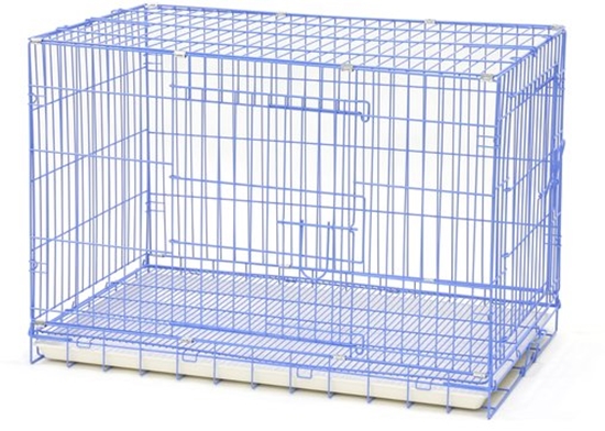 Picture of Ronny 100, klatka dla gryzoni/krlika, jasnoniebieska, 100x54,5x45 cm