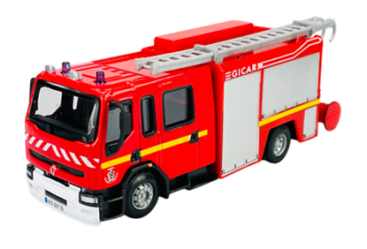 Picture of Rotaļlieta Ugunsdzēsēju mašīna Renault, Bburago