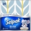 Изображение Salvetes SELPAK Deluxe, 30x30cm, 3 slāņi, 4 dizaini, 20gab