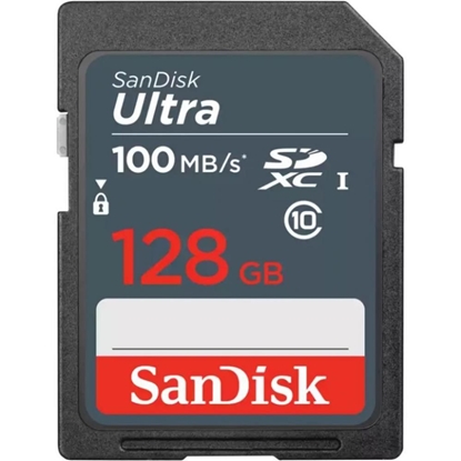 Attēls no SANDISK BY WESTERN DIGITAL MEMORY SDXC 128GB UHS-I/SDSDUNR-128G-GN3IN SANDISK
