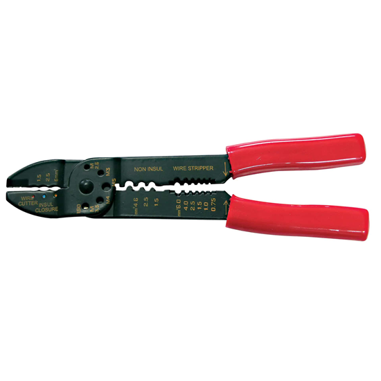 Picture of Saspiedējspīles vadu uzgaliem ar izolaciju noņemš.