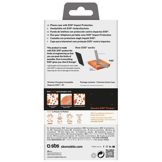 Picture of SBS Extreme Active Case iPhone 16E