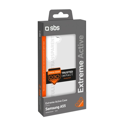 Picture of SBS SBS D3O Case for Samsung Galaxy A55 - Transparent
