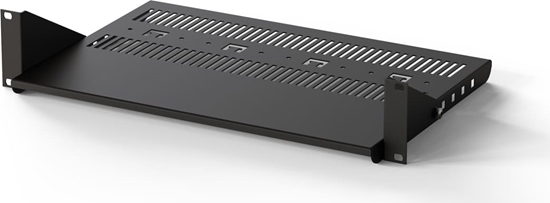 Picture of Schroff 19" Equipment Shelf, Depth-Adjustable, 430W 300D, RAL 7021