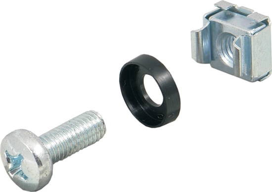 Изображение Schroff Cage Nut Kit, M4, 100 Pcs