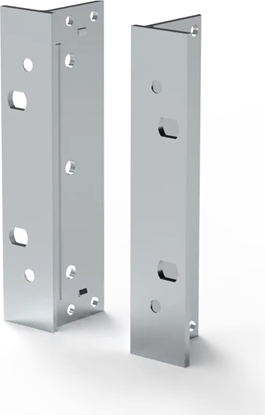 Attēls no Schroff EuropacPRO 19" Bracket for Textile Gasket, Type F, Handle Holes, 3 U