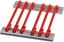 Picture of Schroff Guide Rail Standard Type, PC, 160 mm, 2 mm Groove Width, Red, 10 Pieces