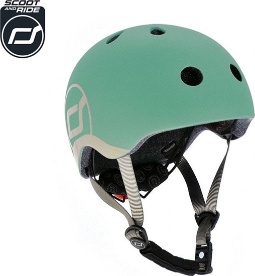 Picture of ScootAndRide Kask dla dzieci 1-5 lat Forest r. XXS-S (96361)