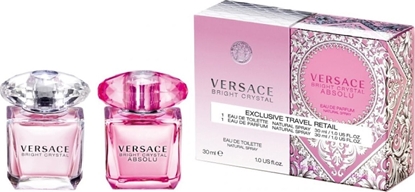 Attēls no SELEKTYWNA VERSACE Zestaw prezentowy Exclusive Travel Retail Bright Crystal (woda toaletowa 30ml + woda perfumowana Absolu 30ml)