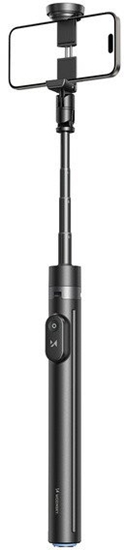 Изображение Selfie stick Wozinsky WRZP1 z automatycznie rozkadanymi nókami, funkcja statywu, 1,7m - czarny