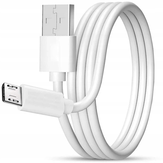 Picture of Setty cable USB - microUSB 1,0 m 2A balts