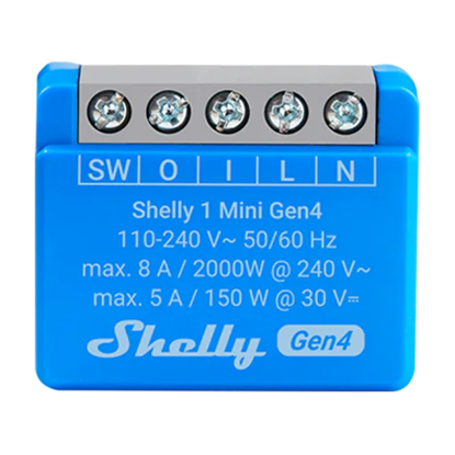 Attēls no Shelly 1 Mini Gen4 Controller Zigbee|Matter