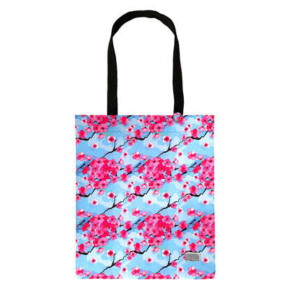 Picture of Shopping bag Wonder pattern 1 blue