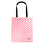 Изображение Shopping bag Wonder pattern 2 light pink polka-dot