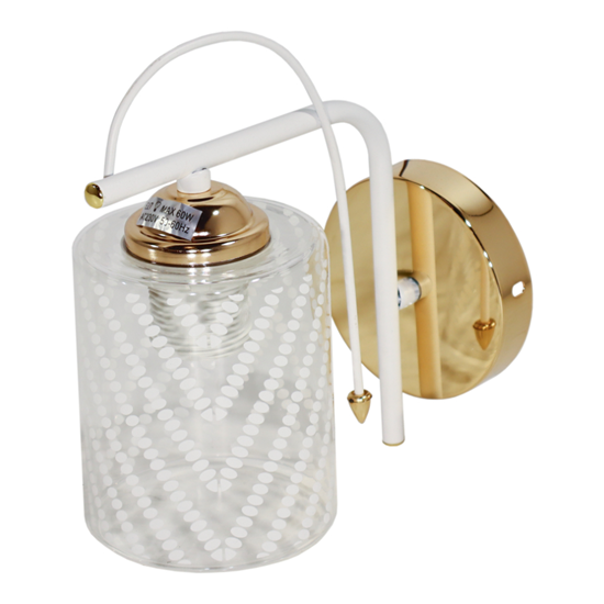 Picture of Sienas lampa, 1 kupols,YX9014-1W, 1x60W E27