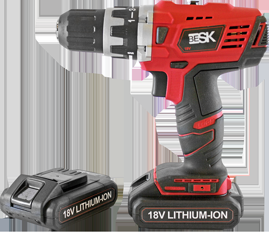 Picture of Skrūvgriezis ar akum. BCD18Li-2 18V dīvātr. ar 2 b