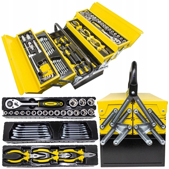 Picture of SKRZYNKA NARZDZIOWA KLUCZY NASADKI WKR TAKI  87 EL.