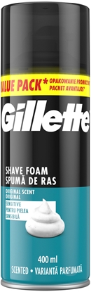 Изображение Skutimosi putos Gillette Classic Sensitive, 400 ml