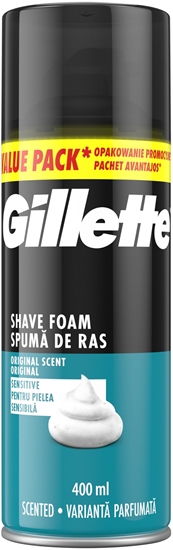 Изображение Skutimosi putos Gillette Classic Sensitive, 400 ml