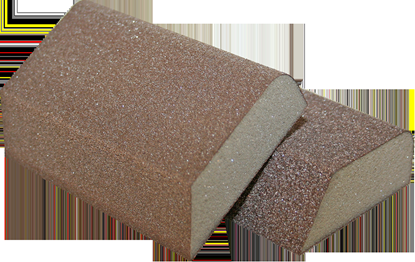 Attēls no Slīpējamais klucis leņķa|noapaļ. 98x69x26mm Nr.100