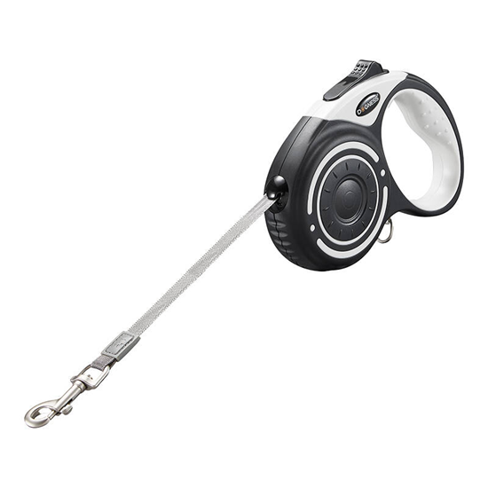 Picture of Dogness automatic leash with flashlight and bag co