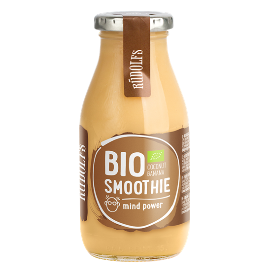 Picture of Smūtijs RŪDOLFS BIO kokosa, banānu "Intelektam", 260ml (DEP)